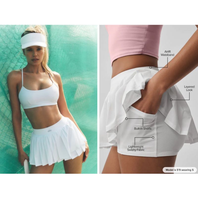 Double Or Nothing Tennis Skirt
