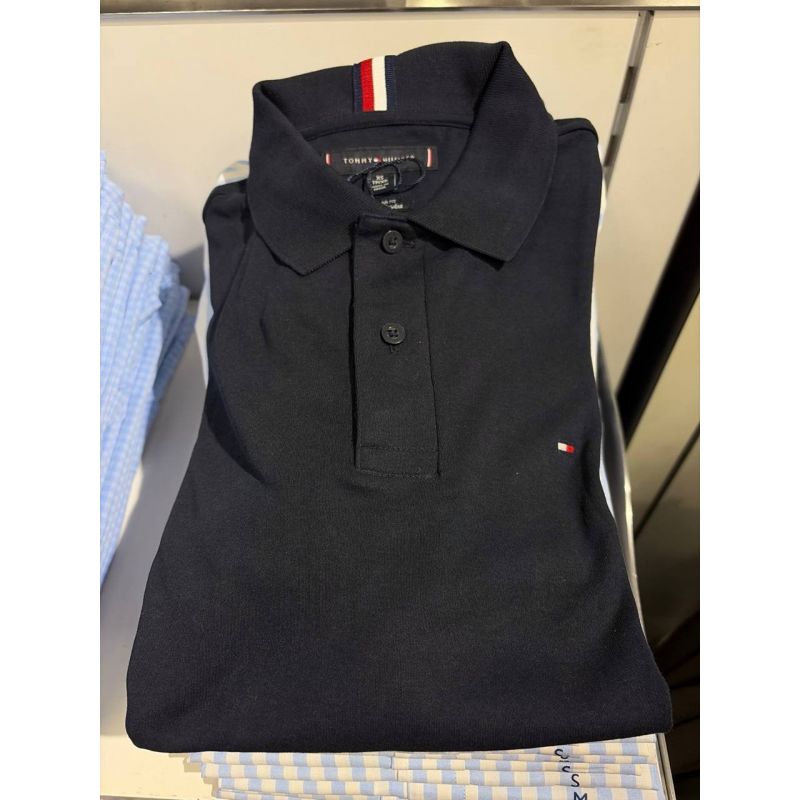 camiseta polo manga curta regular fit