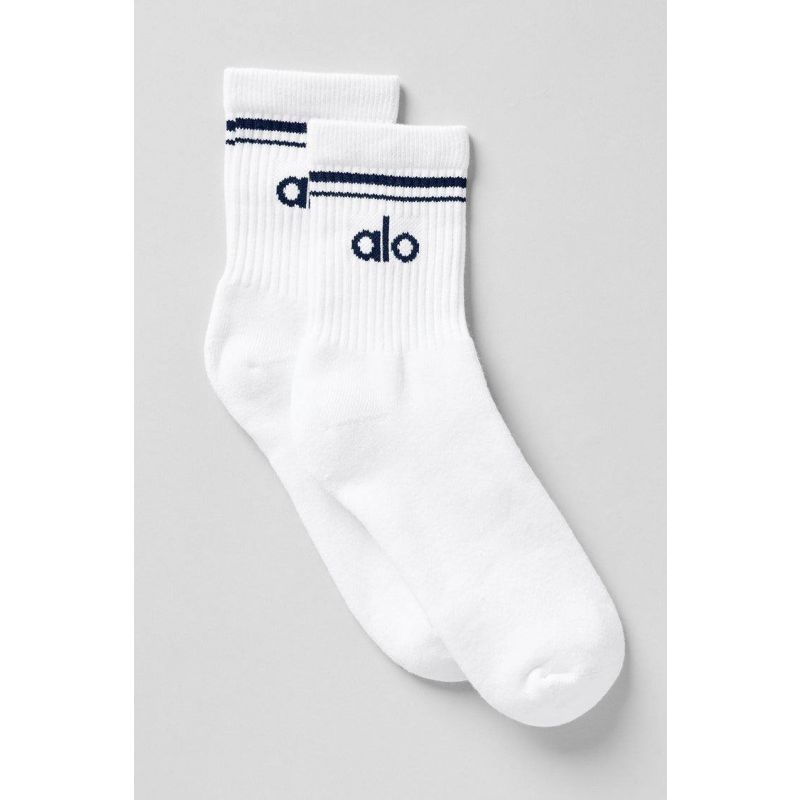 Unisex Half-Crew Throwback Sock