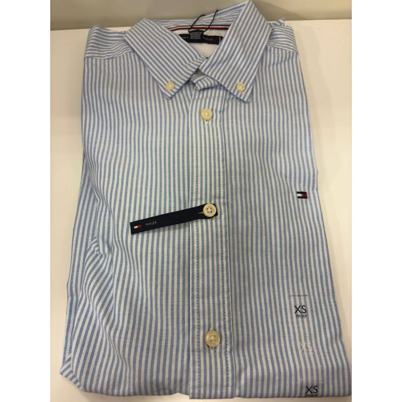 Camisa social manga longa REGULAR fit linho e algodão