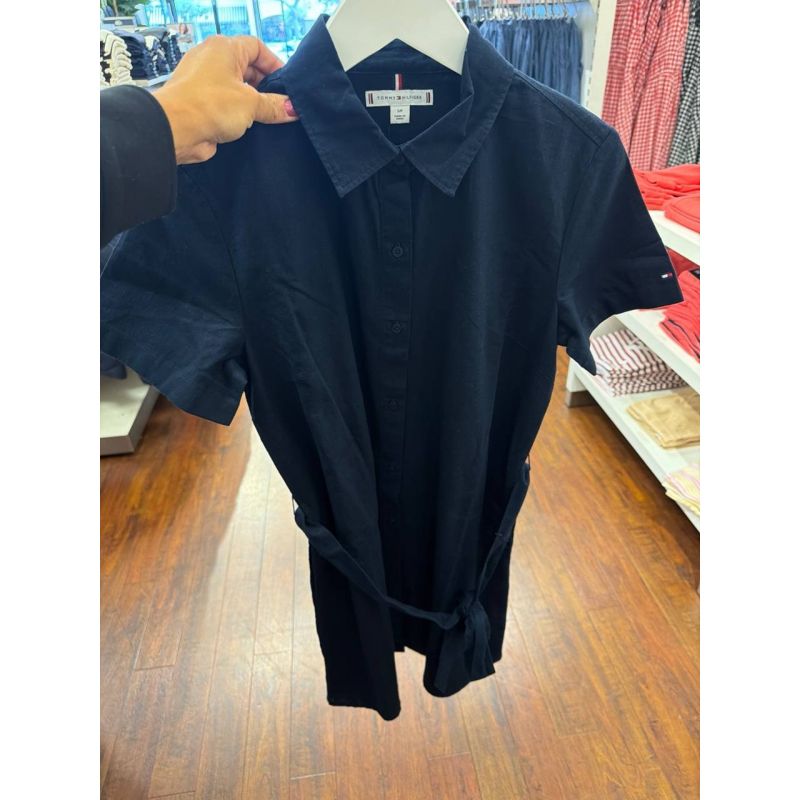 Vestido algodão com elastano