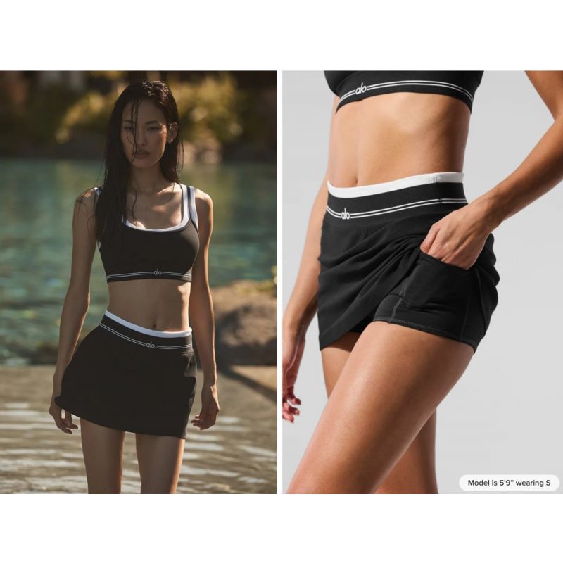 Airbrush Better Together Tennis Skirt