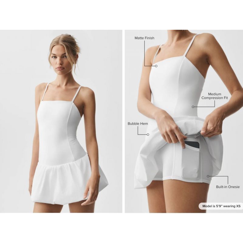 Airbrush Love Match Tennis Dress