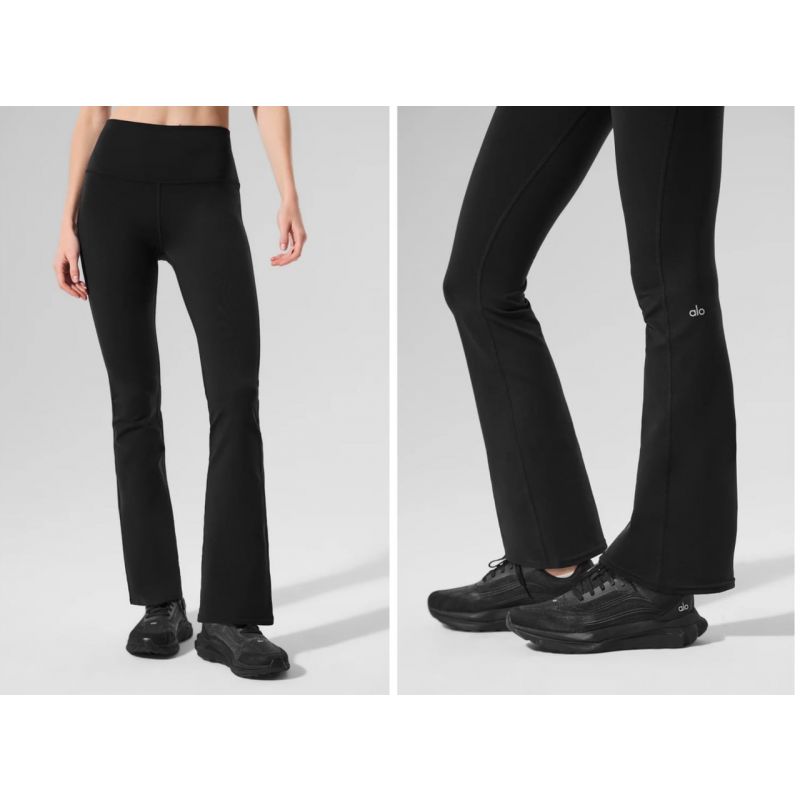 Airbrush High-Waist Bootcut Legging (Short)