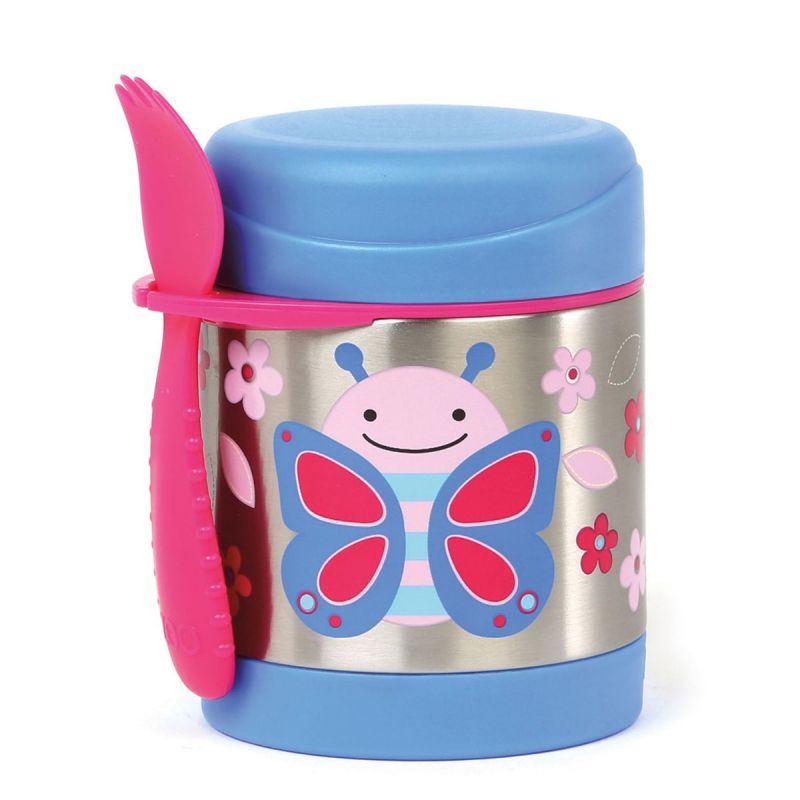 Skip hop Zoo Insulated Little Kid Food Jar Butterfly 