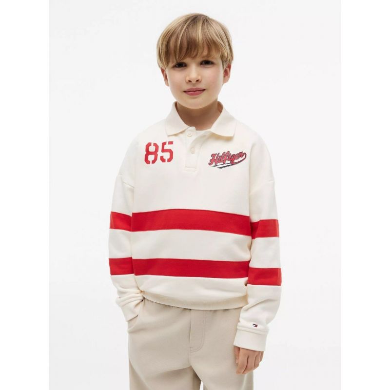 Kids 85 Logo Polo Sweatshirt