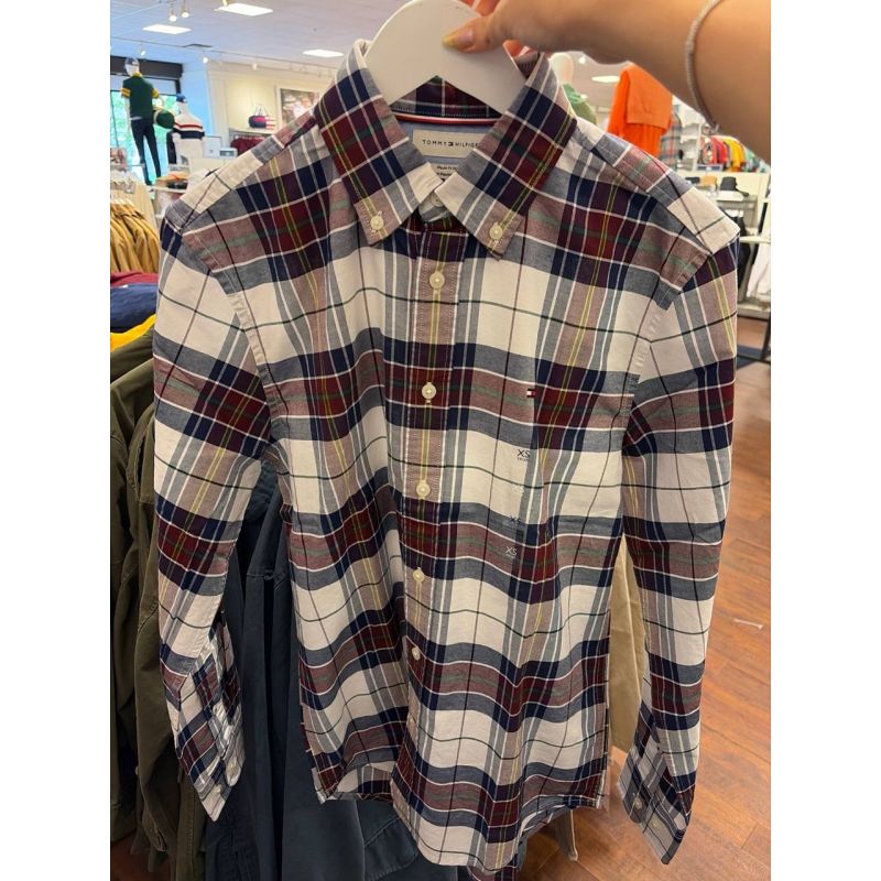 Camisa social manga longa REGULAR fit stretch oxford