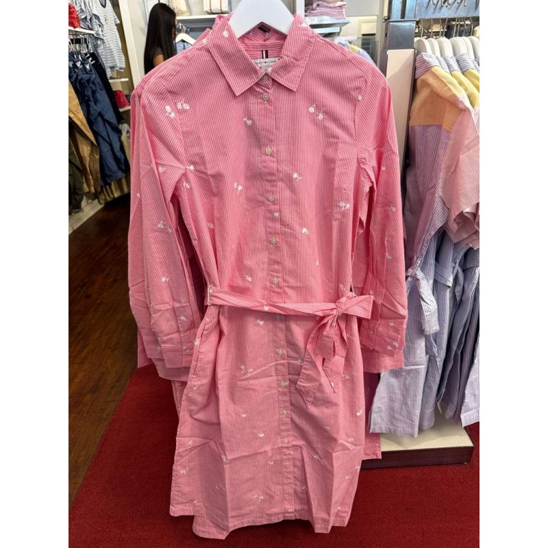 Vestido  Algodão manga longa