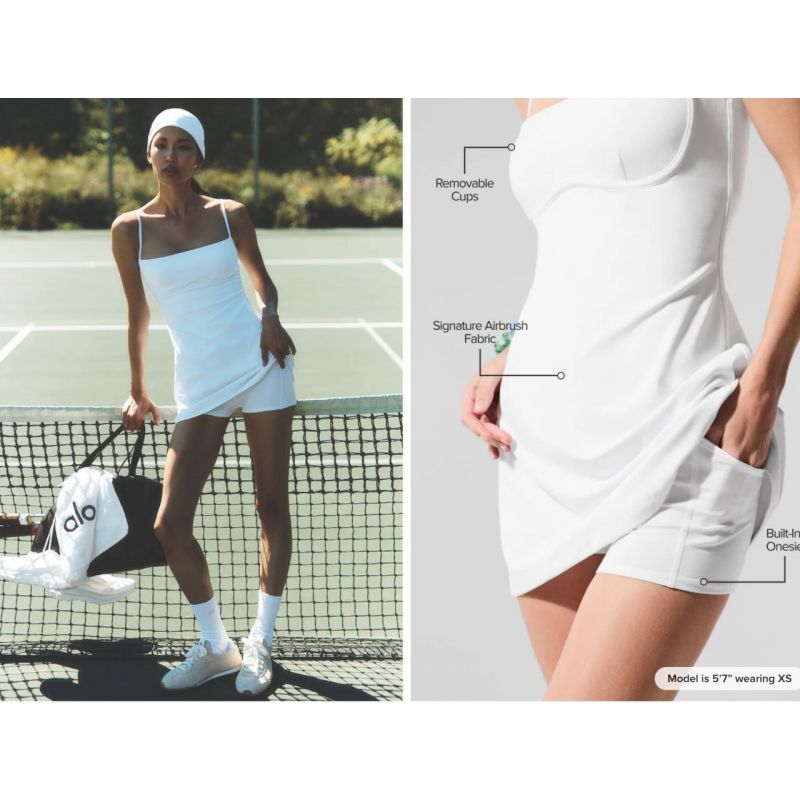 Airbrush Streamlined Dress