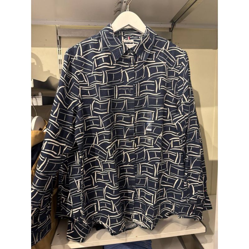 camisa manga longa  Relaxed Fit