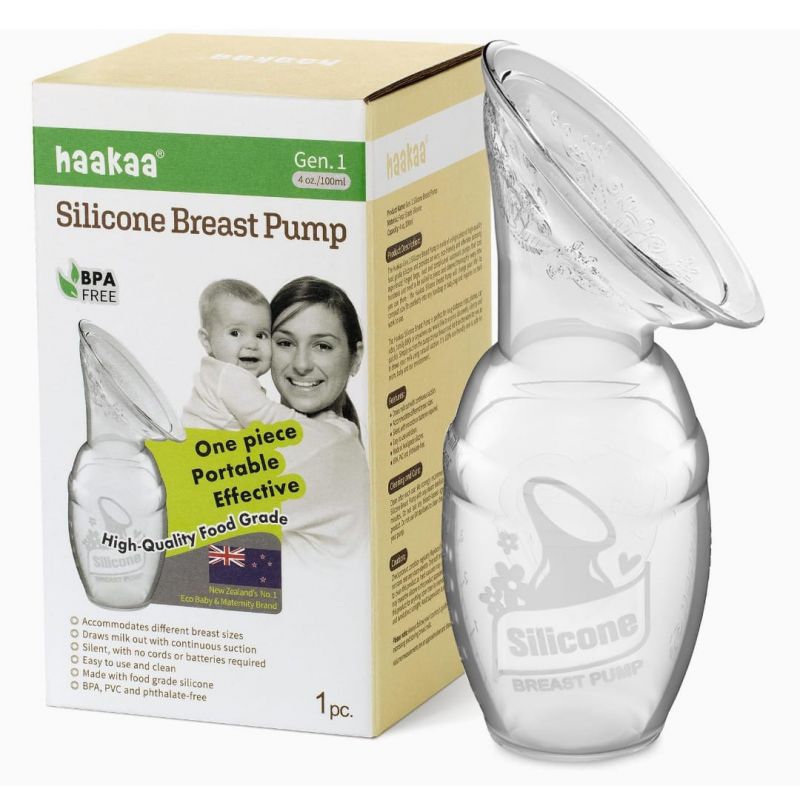 haakaa Manual Breast Pump for Breastfeeding