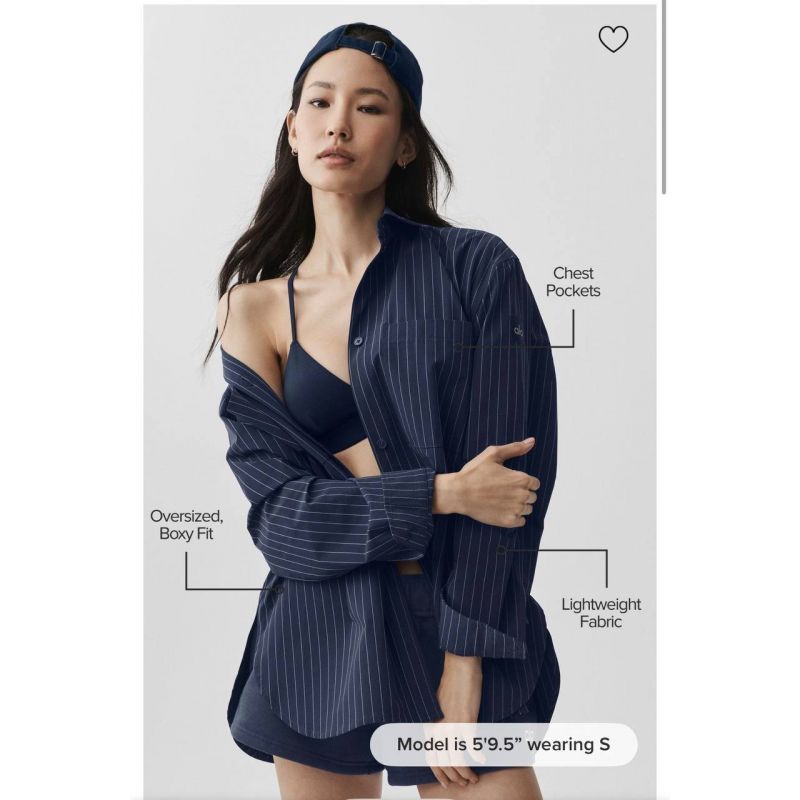Pinstripe Daylight Button Down Long Sleeve