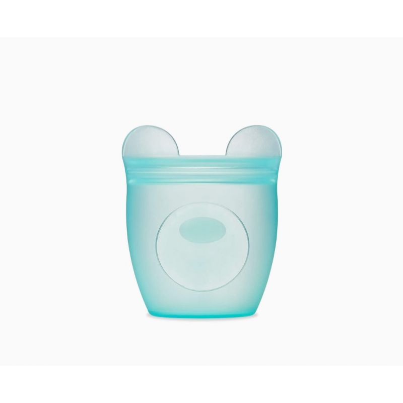 Zip Top Reusable 100% Silicone Baby + Kid Snack Containers