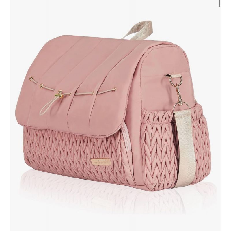 Hannah & Sophia Belle Convertible Diaper Backpack & Messenger 
