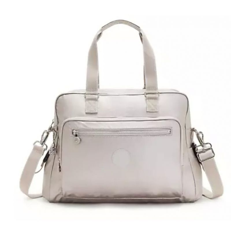  Alanna, Metallic Diaper Bag, Color Metallic Glow