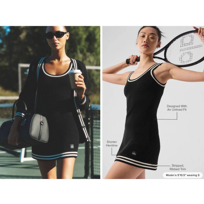 Tennis Club Sweater Knit Dress