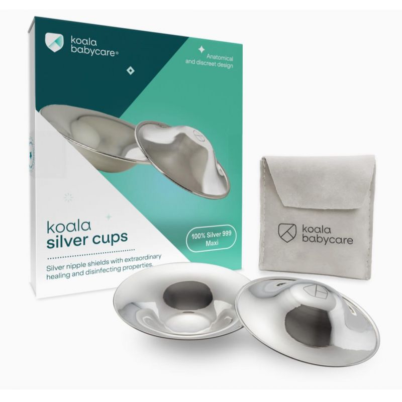 Koala Babycare The Original Nursing Cups 999 Silver