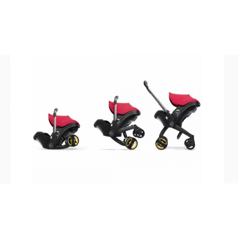 DOONA - INFANT CAR SEAT WITH BASE & STROLLER, FLAME RED