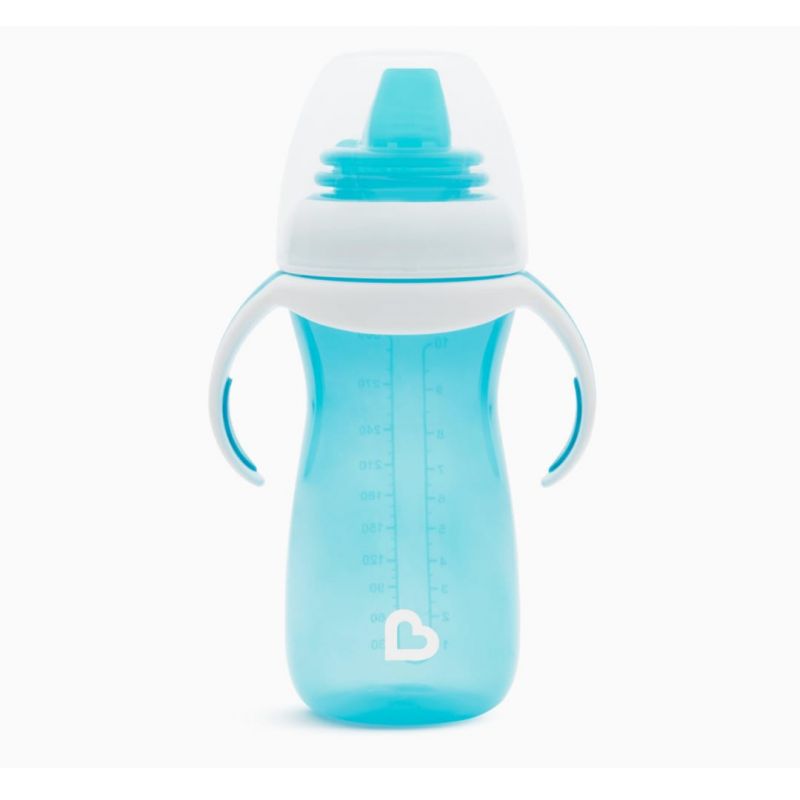  Munchkin® Gentle™ Transition Sippy Cup with Trainer Handles, 10 Ounce, Blue