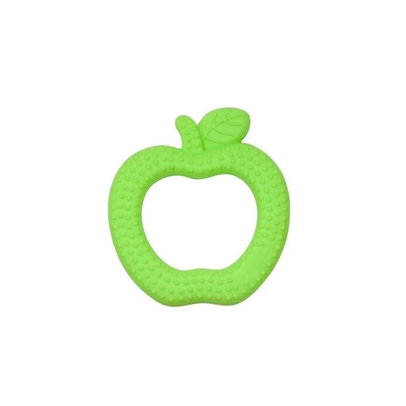 GREEN SPROUTS SILICONE FRUIT TEETHER, APPLE