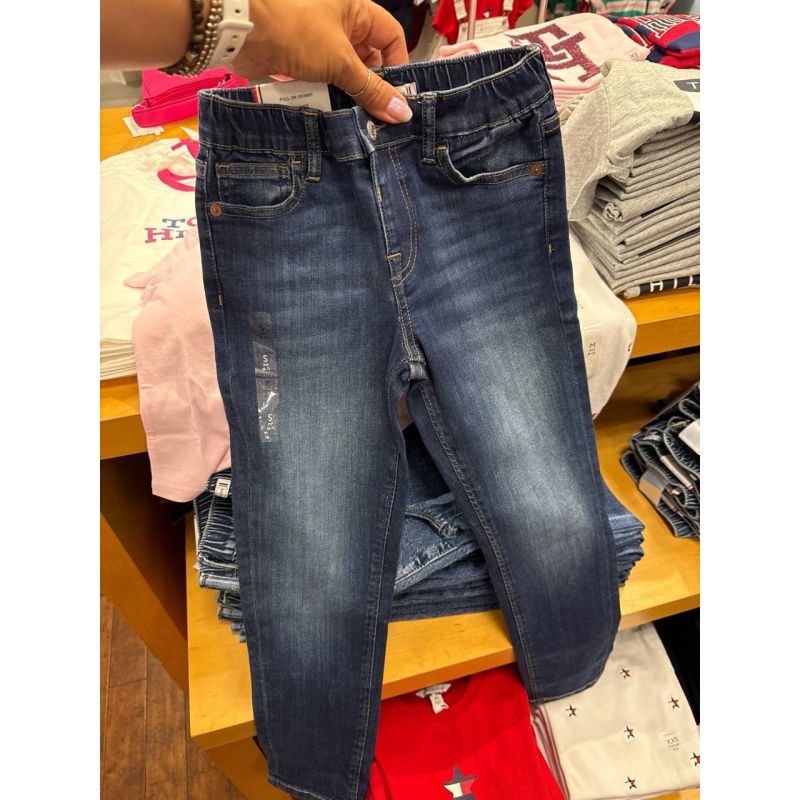 calça jeans pull on Skinny