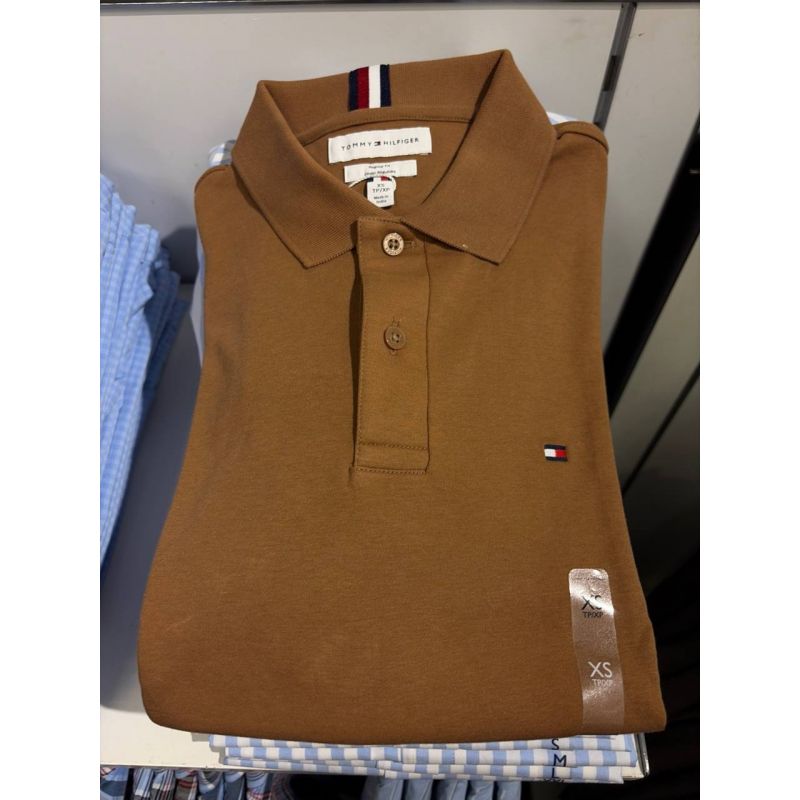 camiseta polo manga curta regular fit