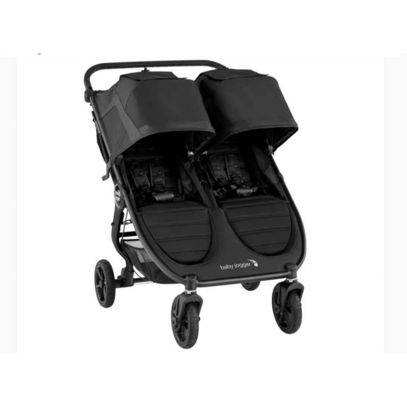 BABY JOGGER - CITY MINI GT2 DOUBLE STROLLER JET BLACK