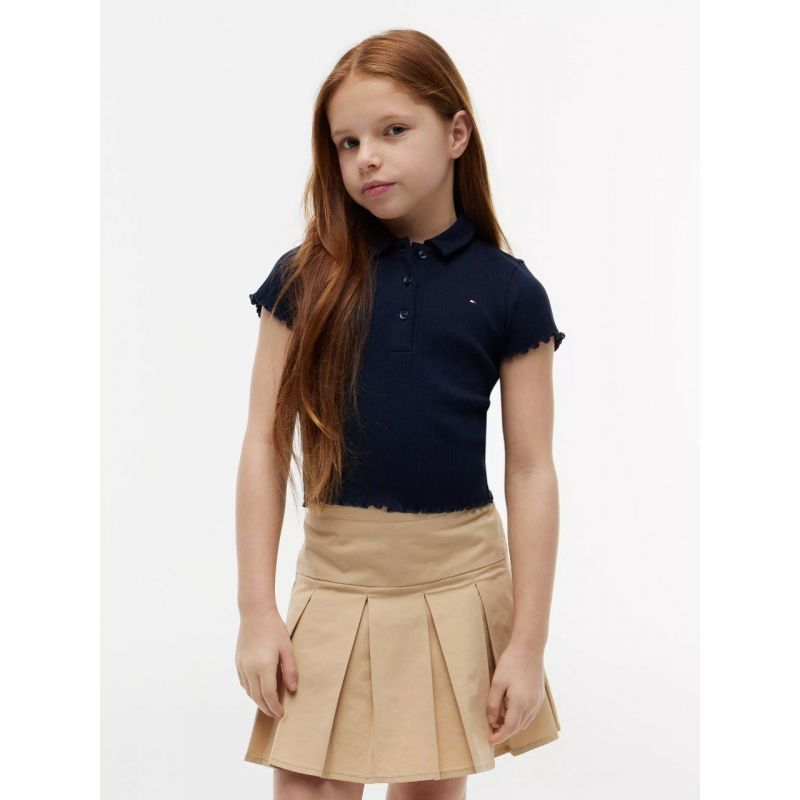 Kids Pointelle Polo
