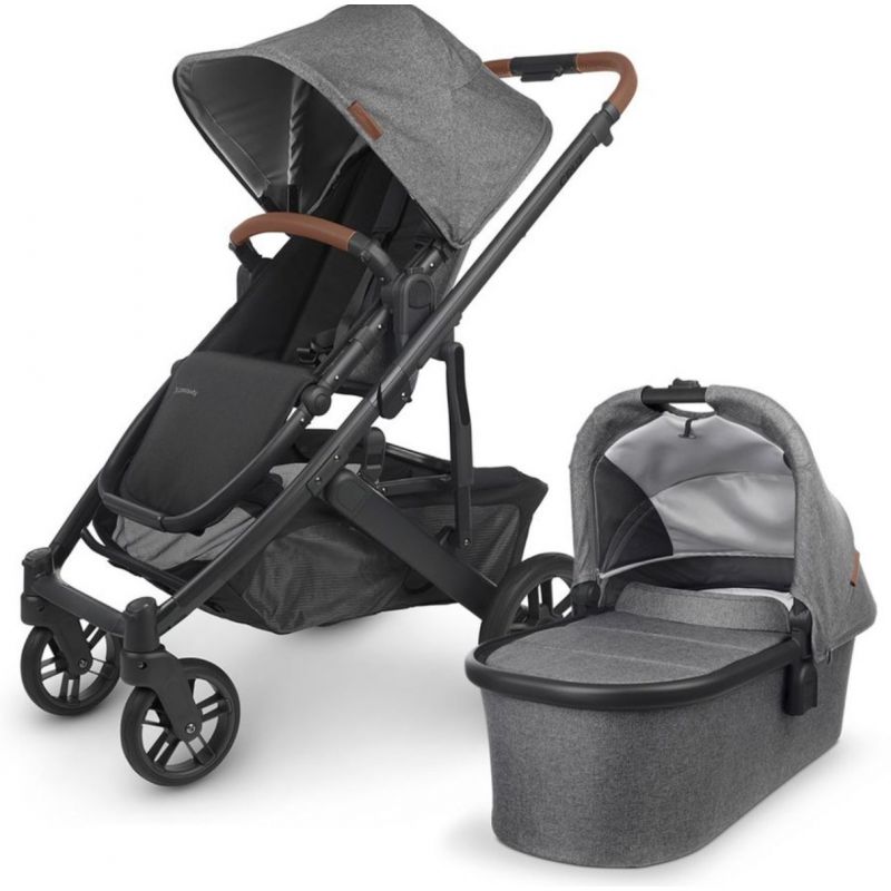UPPAbaby CRUZ V2 Stroller + Bassinet Bundle - Greyson