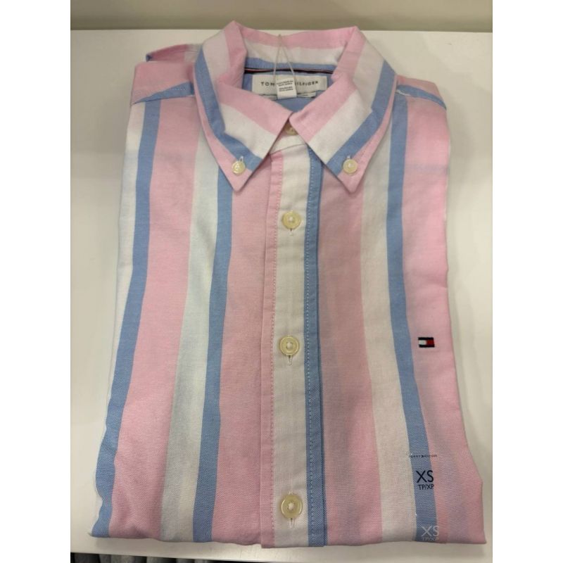 Camisa social manga longa REGULAR fit linho e algodão