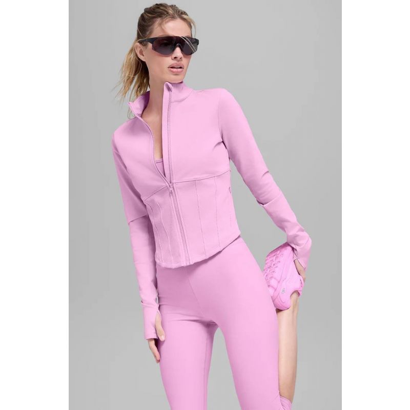 Airbrush Corset Full Zip Jacket