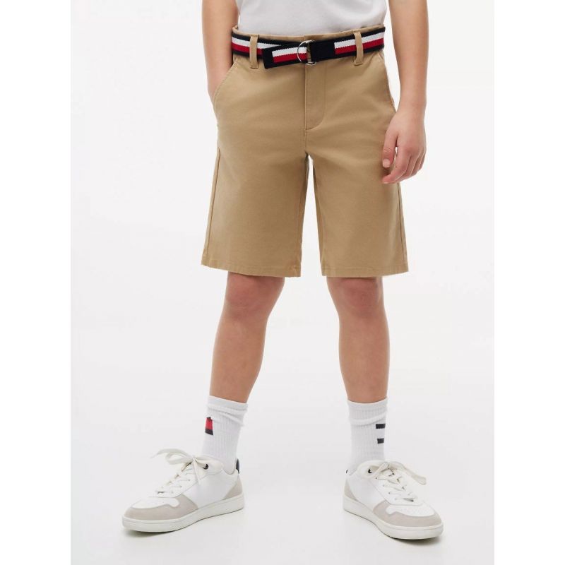 Kids Belted Chino Short