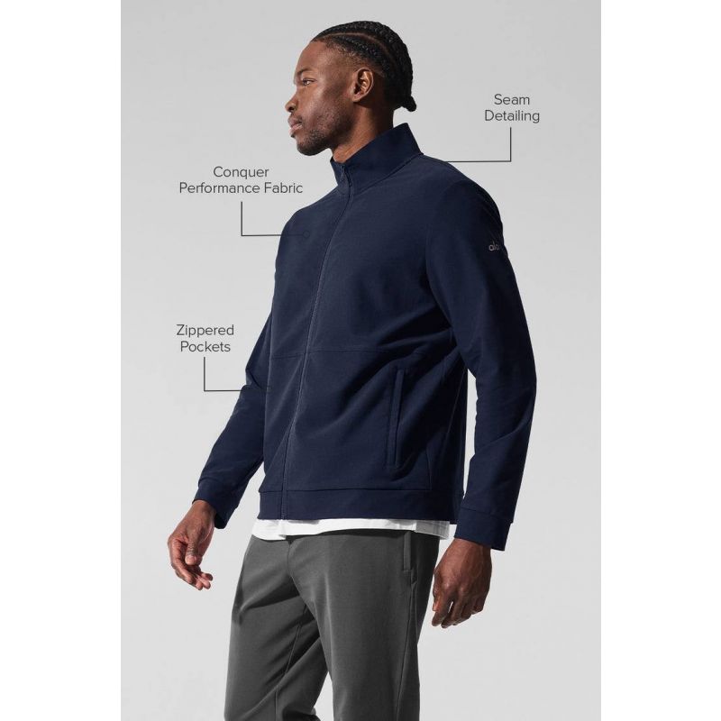 Conquer Max Mock Neck Full Zip