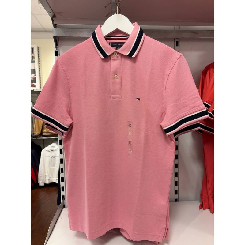 camiseta polo manga curta