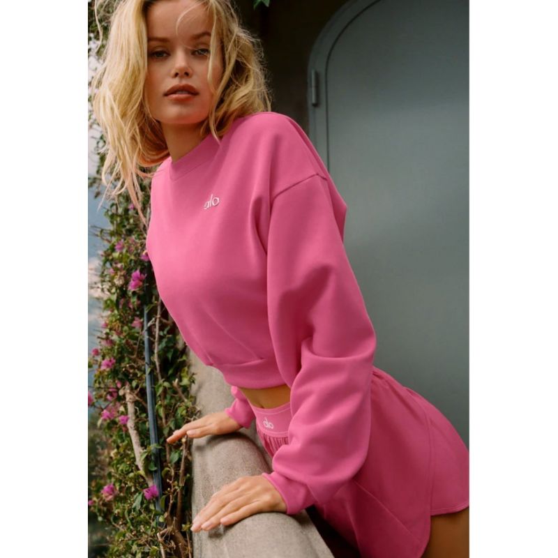 Cropped Accolade Crewneck