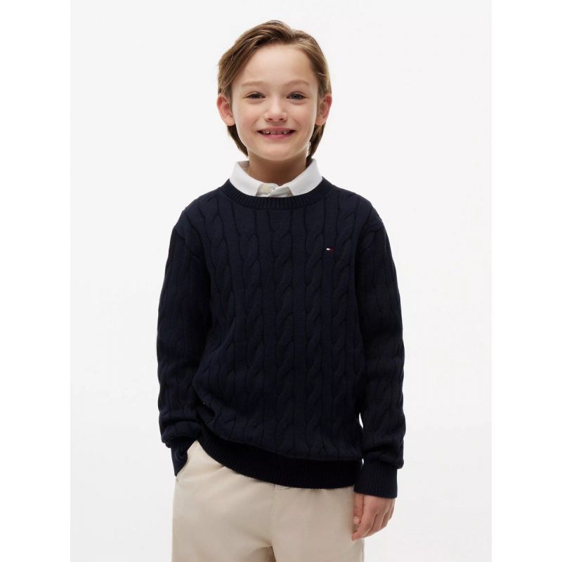 Kids Cable Knit Sweater