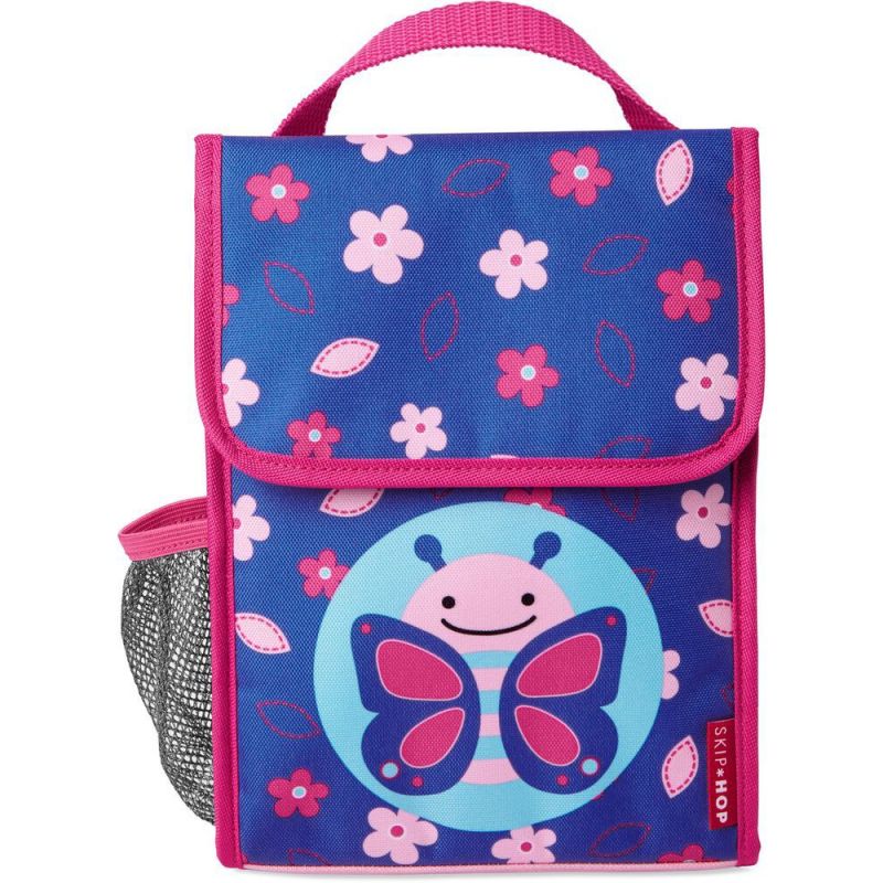 Skip Hop - Insulated Kids Lunch Bag -  butterfly