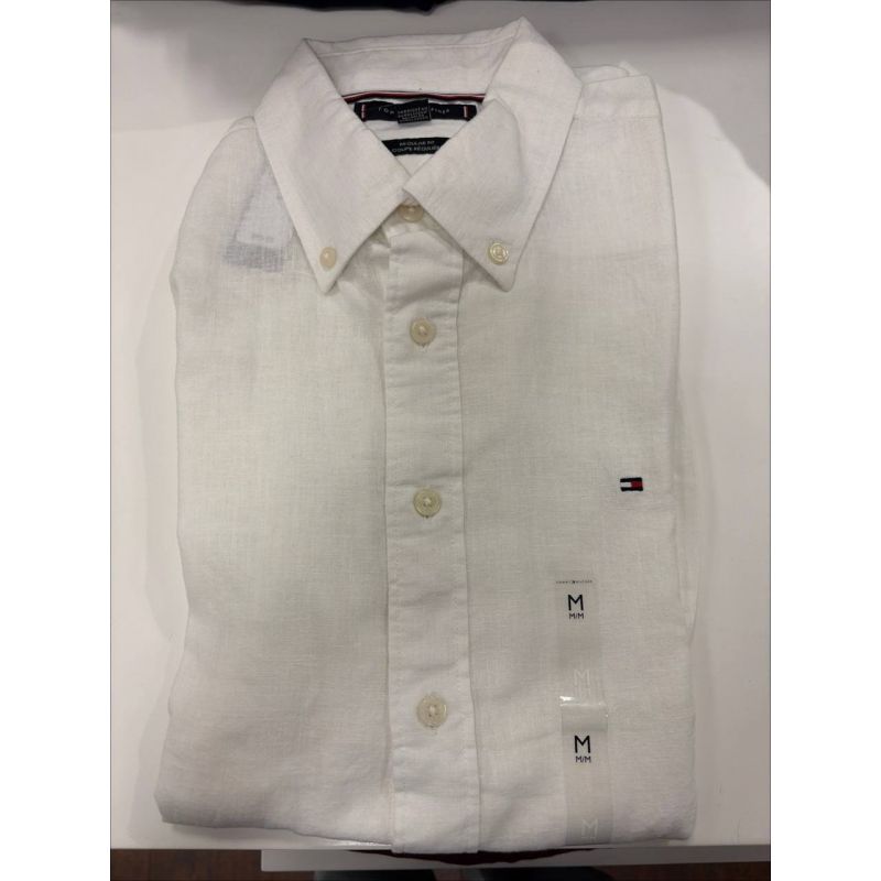 Camisa regular fit stretch manga longa