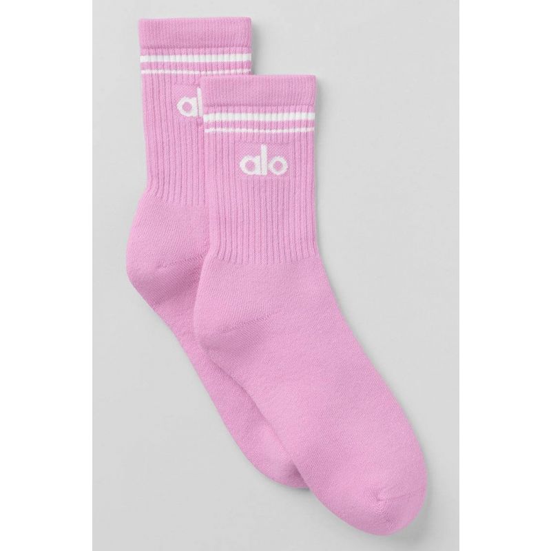 Unisex Half-Crew Throwback Sock
