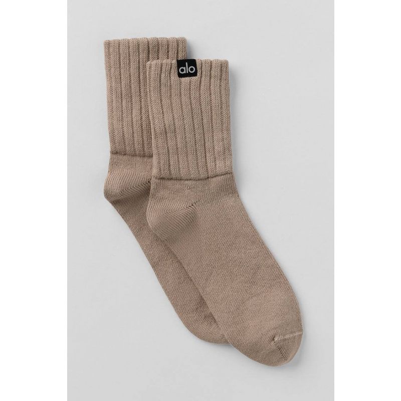 Unisex Half-Crew Scrunch Sock