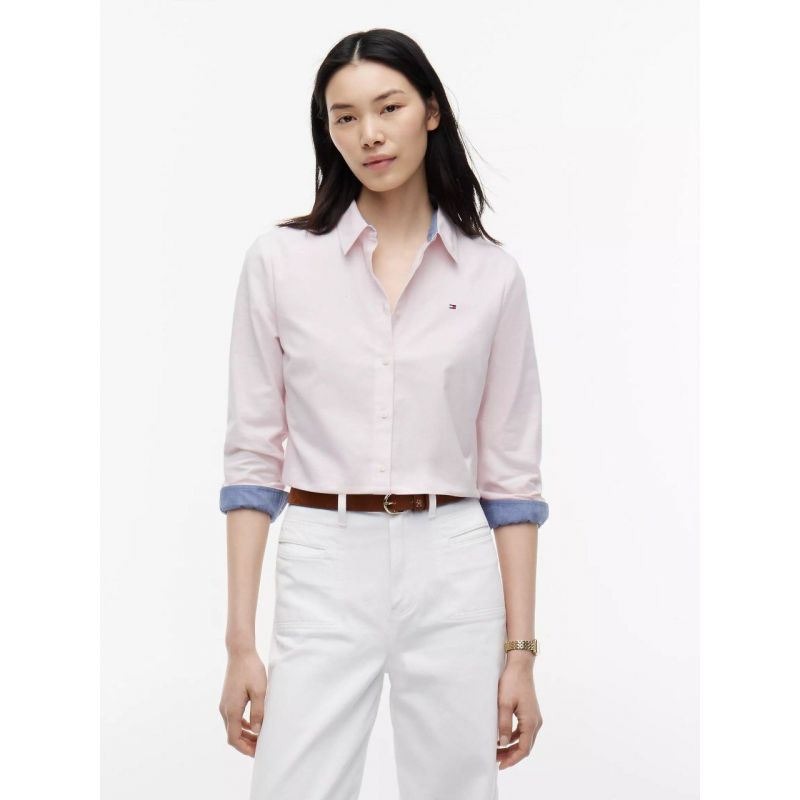 Regular Fit Stretch Oxford Shirt