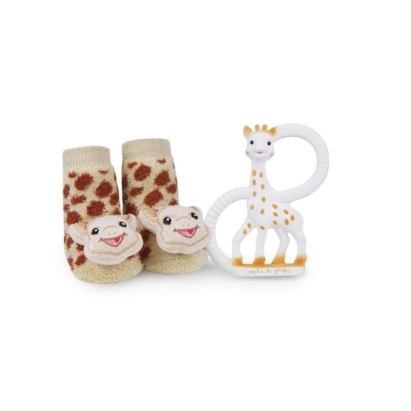 VULLI - SOPHIE LA GIRAFFE WADDLE RATTLE SOCKS SET