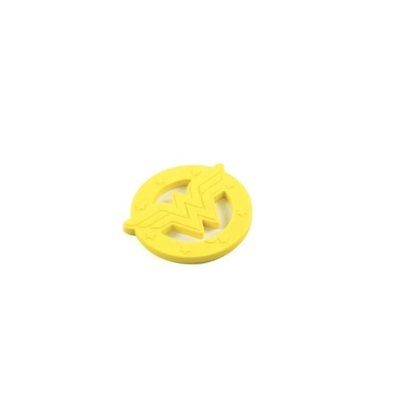 BUMKINS SILICONE TEETHER, WONDER WOMAN