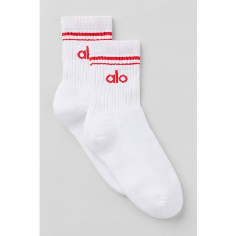 Unisex Half-Crew Throwback Sock