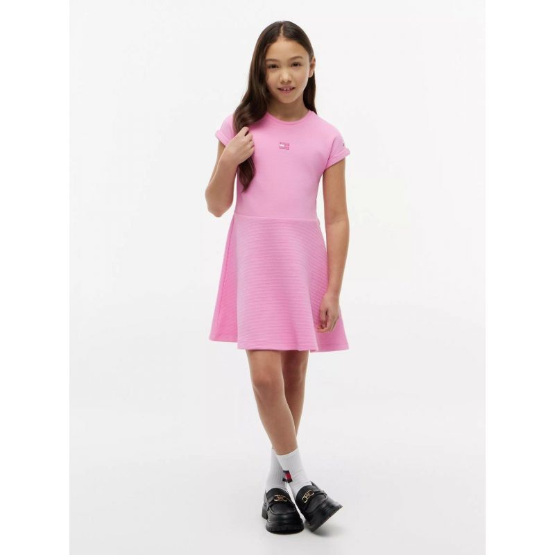 Kids Tonal Flag Logo Skater Dress