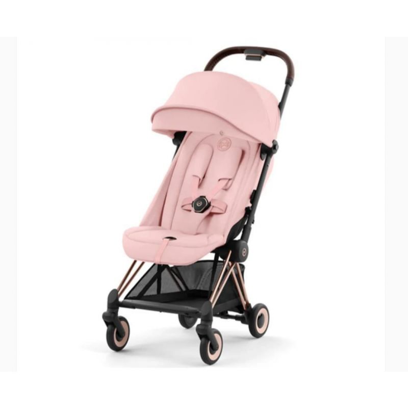 CYBEX - COYA COMPACT STROLLER, ROSE GOLD/PEACH PINK