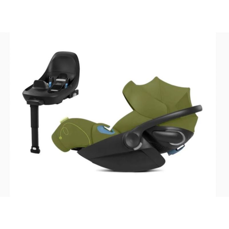 CYBEX - CLOUD G LUX SENSORSAFE COMFORT EXTEND INFANT CAR SEAT, NATURE GREEN