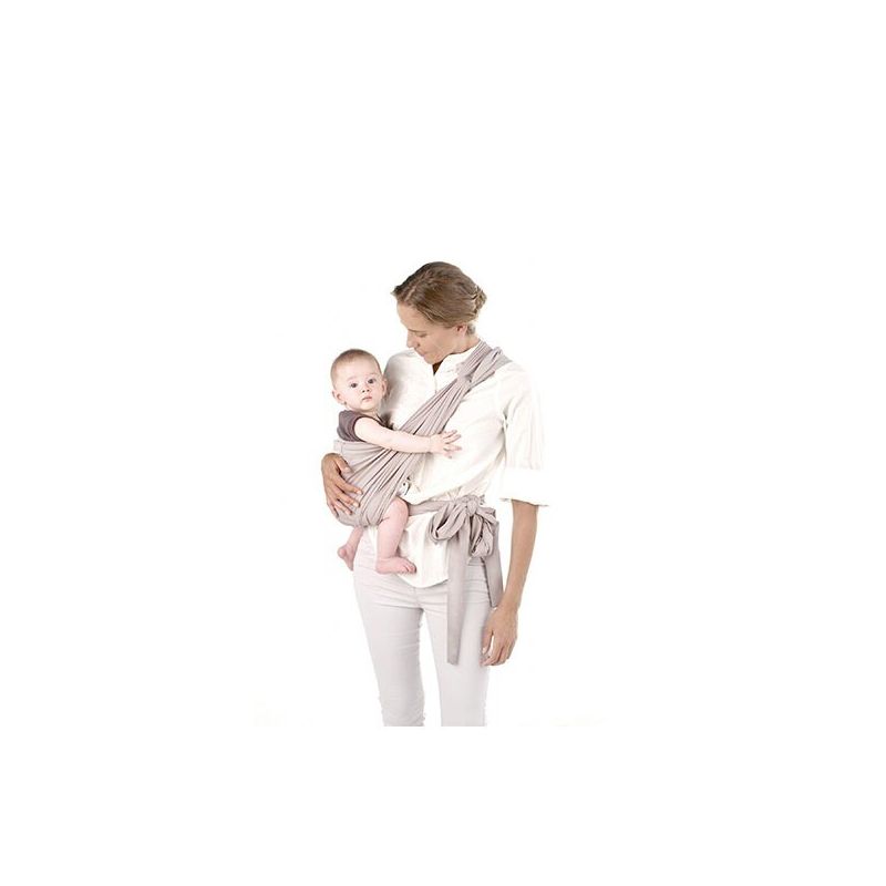 MUSHIE - 100% ORGANIC COTTON BABY WRAP CARRIER, MUSTARD MELANGE