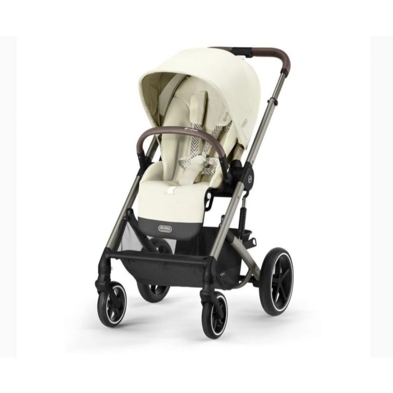 CYBEX - BALIOS S LUX 2 STROLLER, TAUPE FRAME/SEASHELL BEIGE