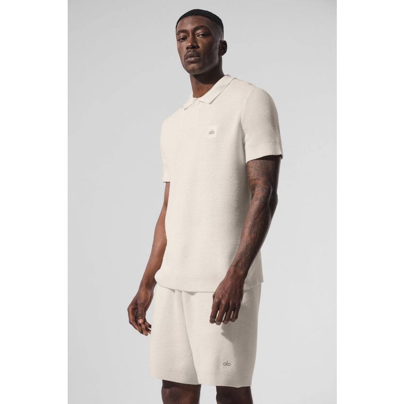 Sports Club Sweater Knit Polo